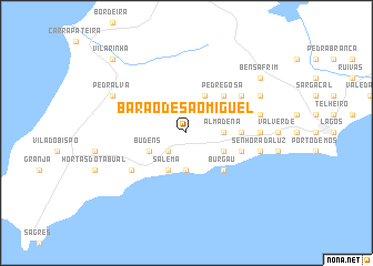 map of Barão de São Miguel