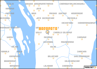 map of Bara Pāta