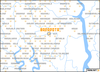 map of Bārapota