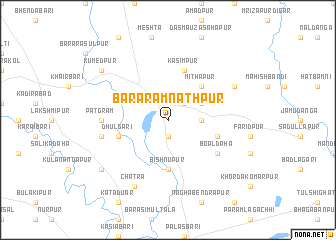 map of Bara Rāmnāthpur