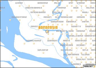 map of Bāra Rasia