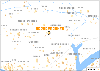 map of Barare Raghza