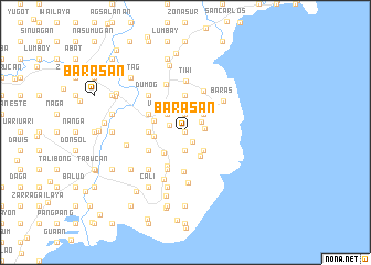 map of Barasan