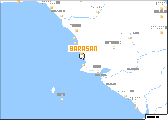 map of Barasan