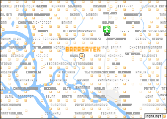 map of Bara Sayek