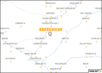 map of Barashikha