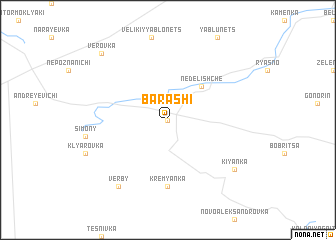 map of Barashi