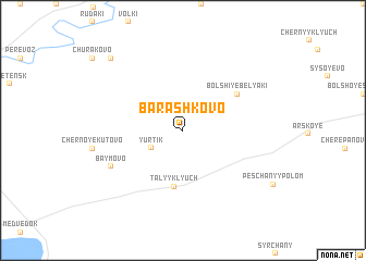 map of Barashkovo
