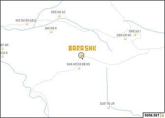 map of Bārashk