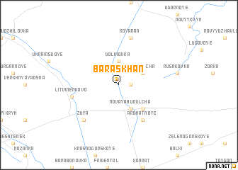 map of Baraskhan