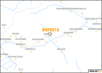 map of Barastū