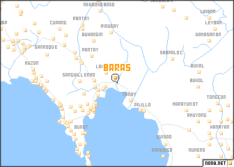 map of Baras