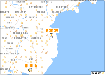 map of Baras