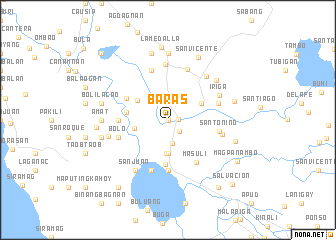 map of Baras