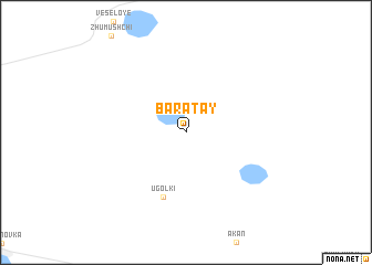 map of Baratay