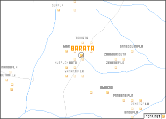 map of Barata