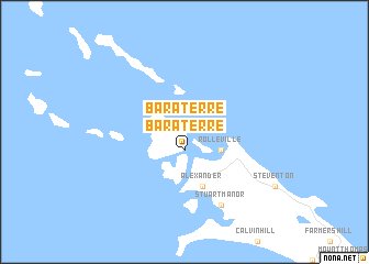 map of Baraterre