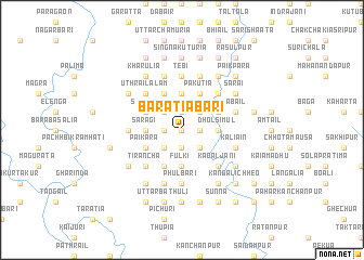 map of Baratiābāri