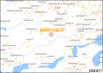 map of Barātīwāla