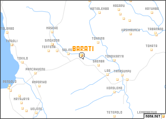 map of Barati