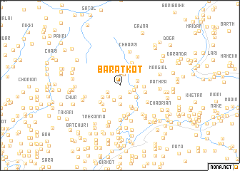 map of Baratkot