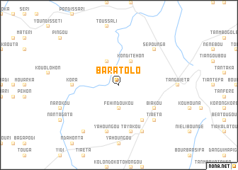 map of Baratolo