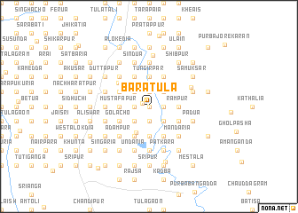 map of Baratula