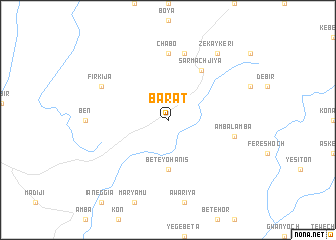 map of Barat