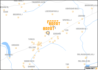 map of Barat