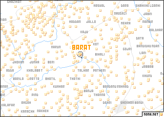 map of Barat