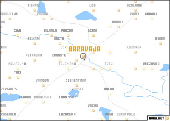 map of Baravaja