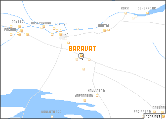 map of Baravāt