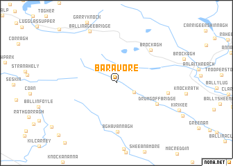 map of Baravore