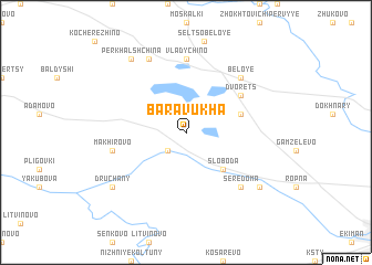 map of Baravukha