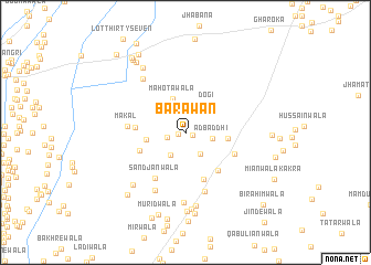 map of Barawan