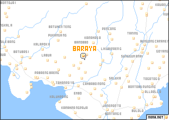 map of Baraya