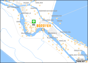 map of Barayem