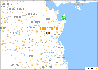 map of Barayong