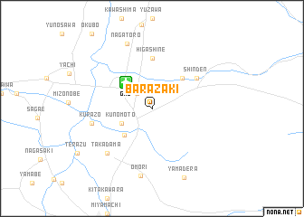 map of Barazaki