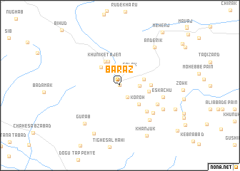 map of Bārāz