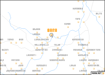 map of Bara