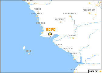 map of Bara