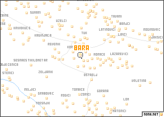 map of Bara