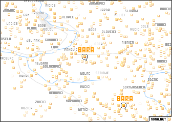 map of Bara