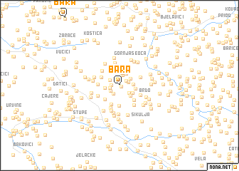 map of Bara