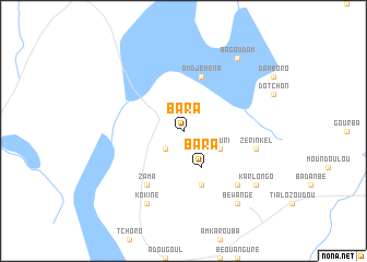 map of Bara