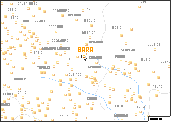 map of Bara