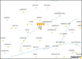 map of Bara