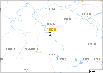 map of Bara