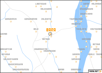 map of Bara